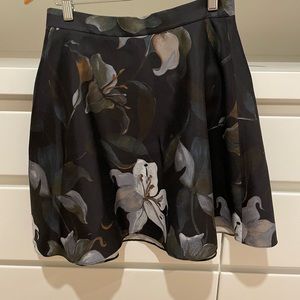Club Monaco A Line Mini Skirt